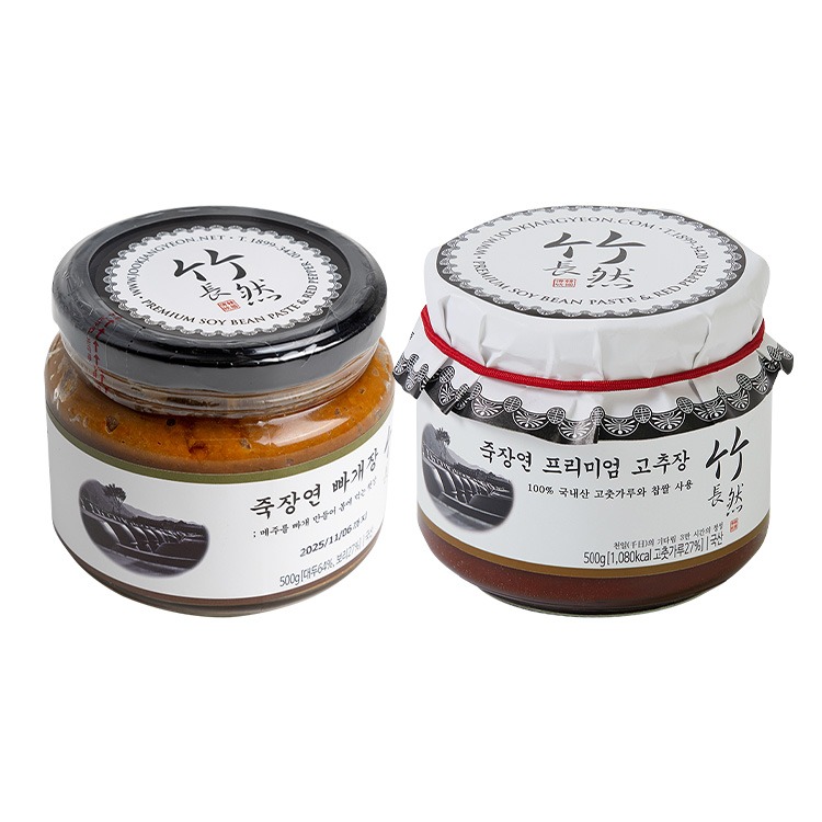 죽장연 오뚜기세트(빠개장500g+고추장500g)